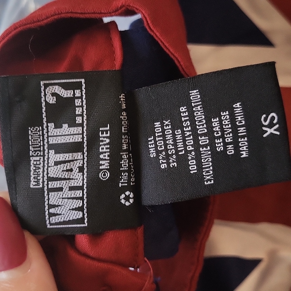 Her Universe Marvel Captain Carter Halter Dress - Picture 14 of 15